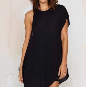 Nasty Gal Up in Arms Asymmetrical Tee